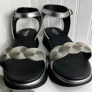 THE Flexx Mindy pewter/gun metal Size 41 (10)